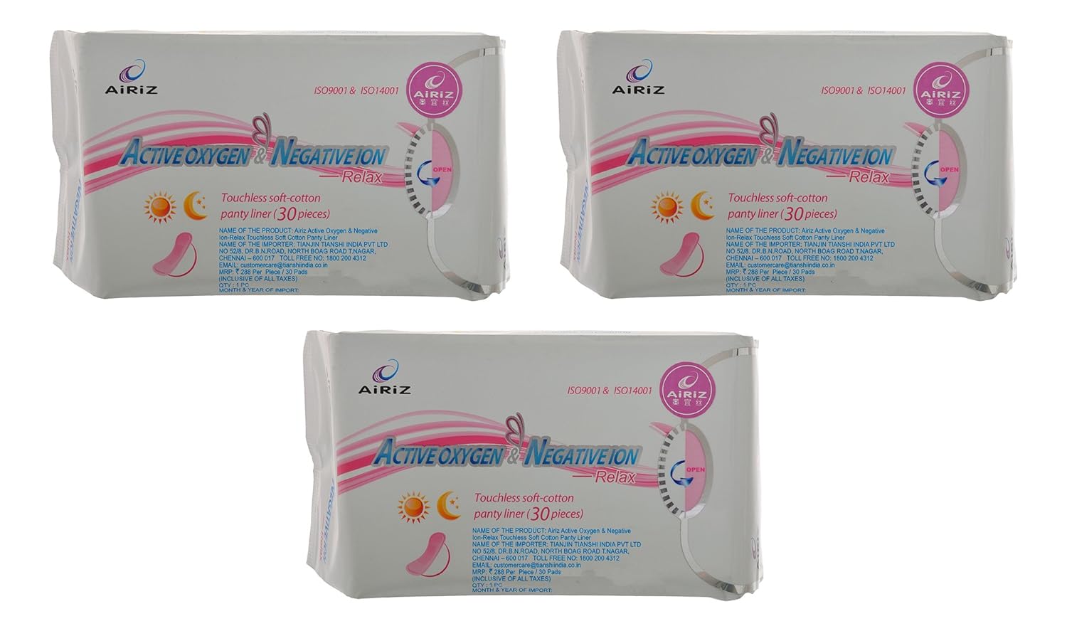 Buy Airiz Active Oxygen and Negative Ion Relax Touchless Soft Cotton