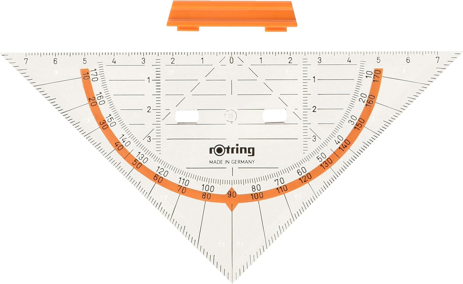 Rotring Centro Geometry Set Square with Handle 16cm: Amazon.co.uk ...