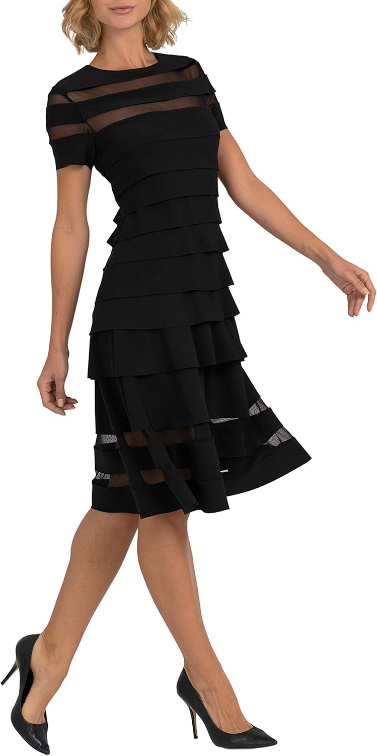 joseph ribkoff black dress