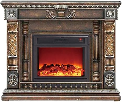 ACD Chimenea Eléctrica - Chimenea Calentador, Entrar Hogar con Realista