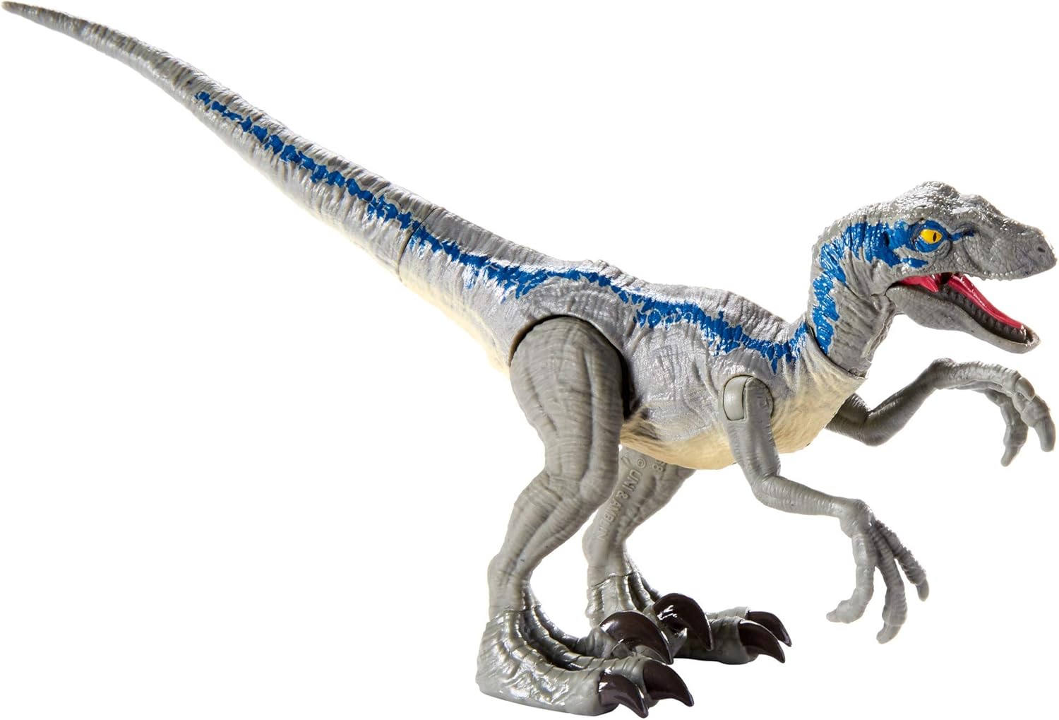 jurassic world large basic velociraptor blue