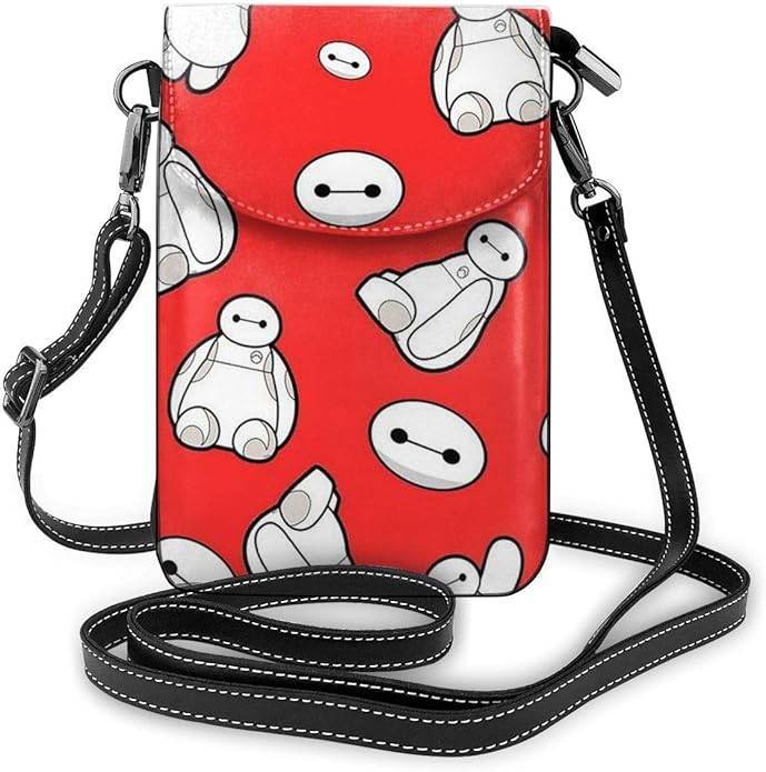 Crossbody Phone Bags Baymax Cute Small Crossbody Bag Woman Cell Phone