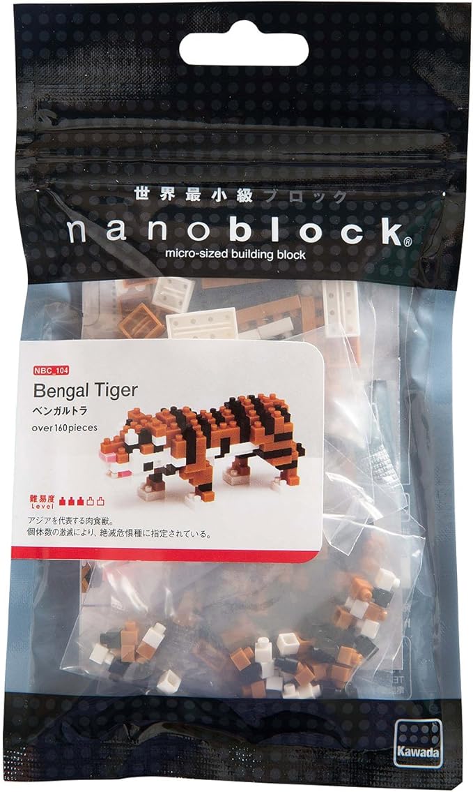 nanoblock bengal tiger