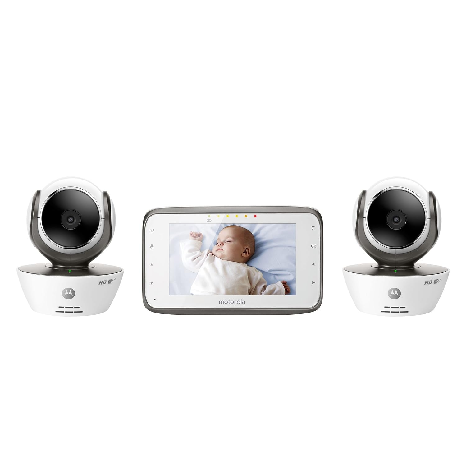 motorola wifi baby monitor 2 cameras