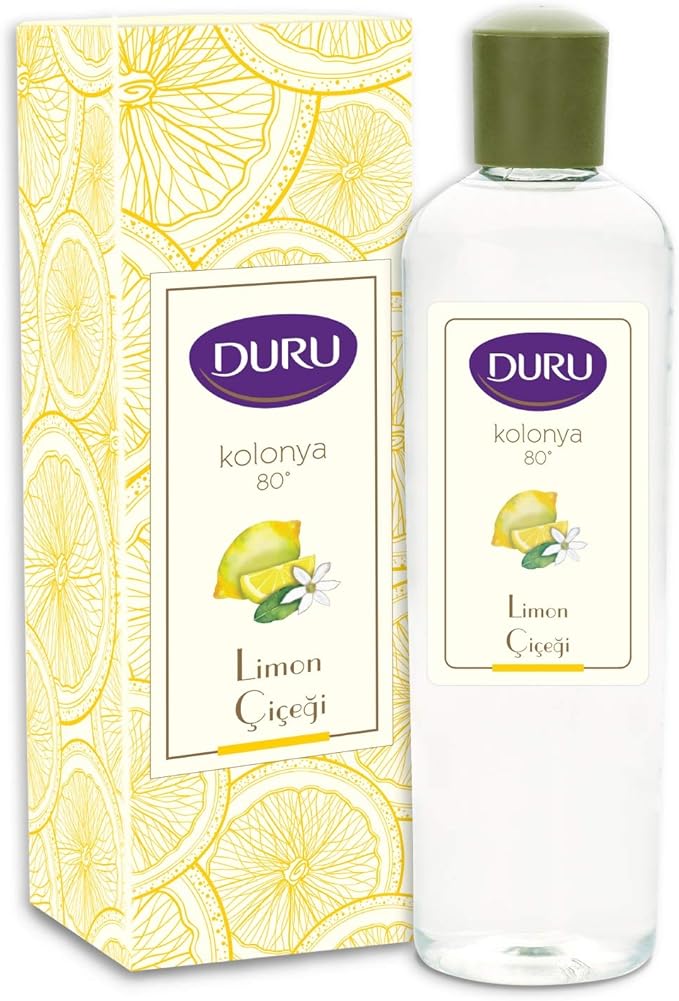 DURU Lemon Traditional Turkish Cologne Aftershave, 400 ml Amazon.co.uk