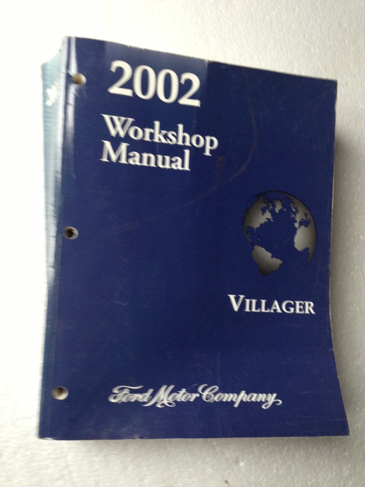2002 Mercury Villager Workshop Manual Paperback – 2001