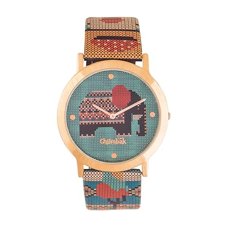 Analogue Green Dial Womens Watch