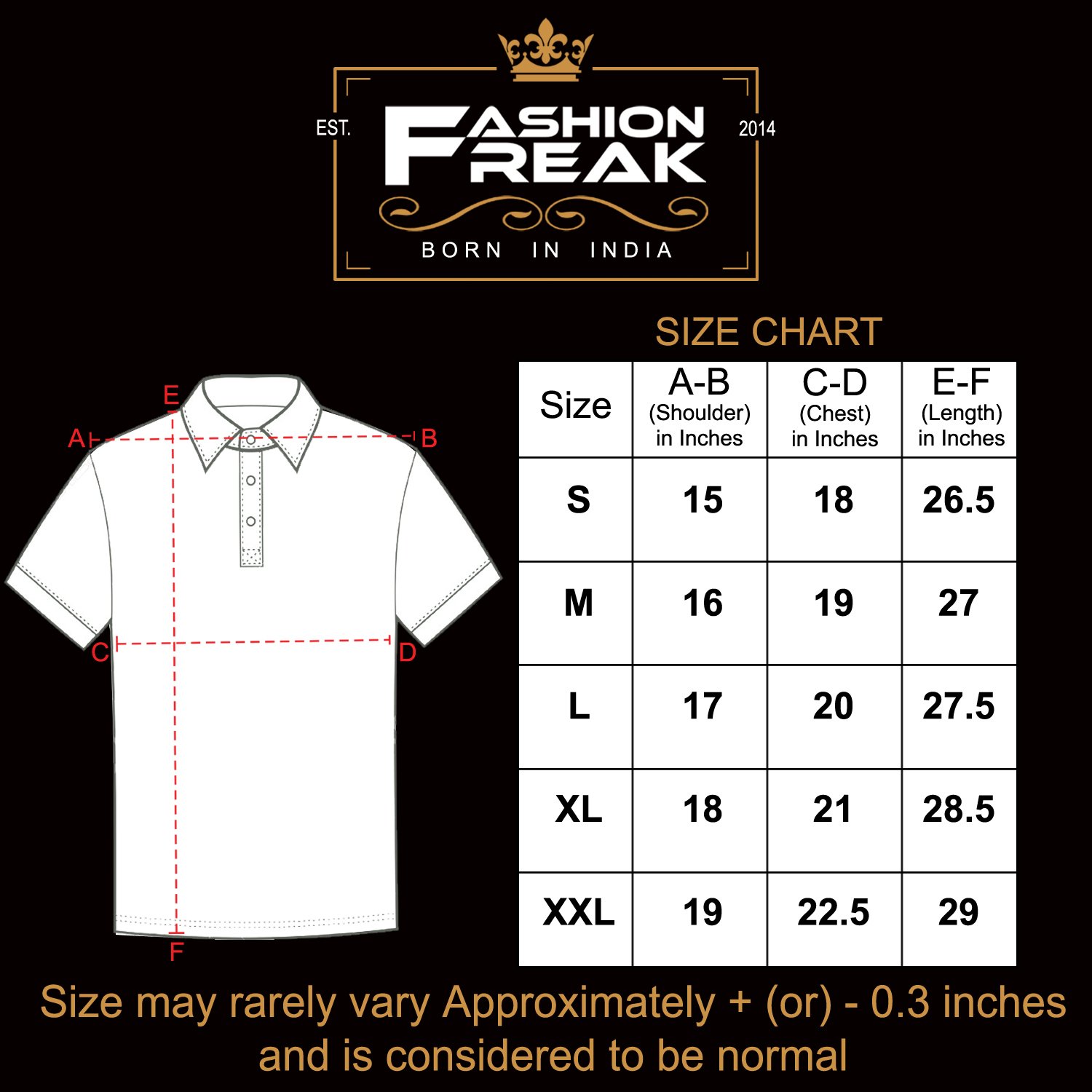 fashion freak men's cotton full sleeve t-shirt