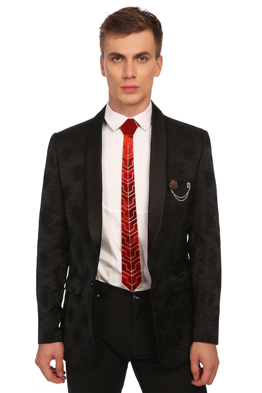Lava Mode Luxury Tech Tie at Amazon Men’s Clothing store