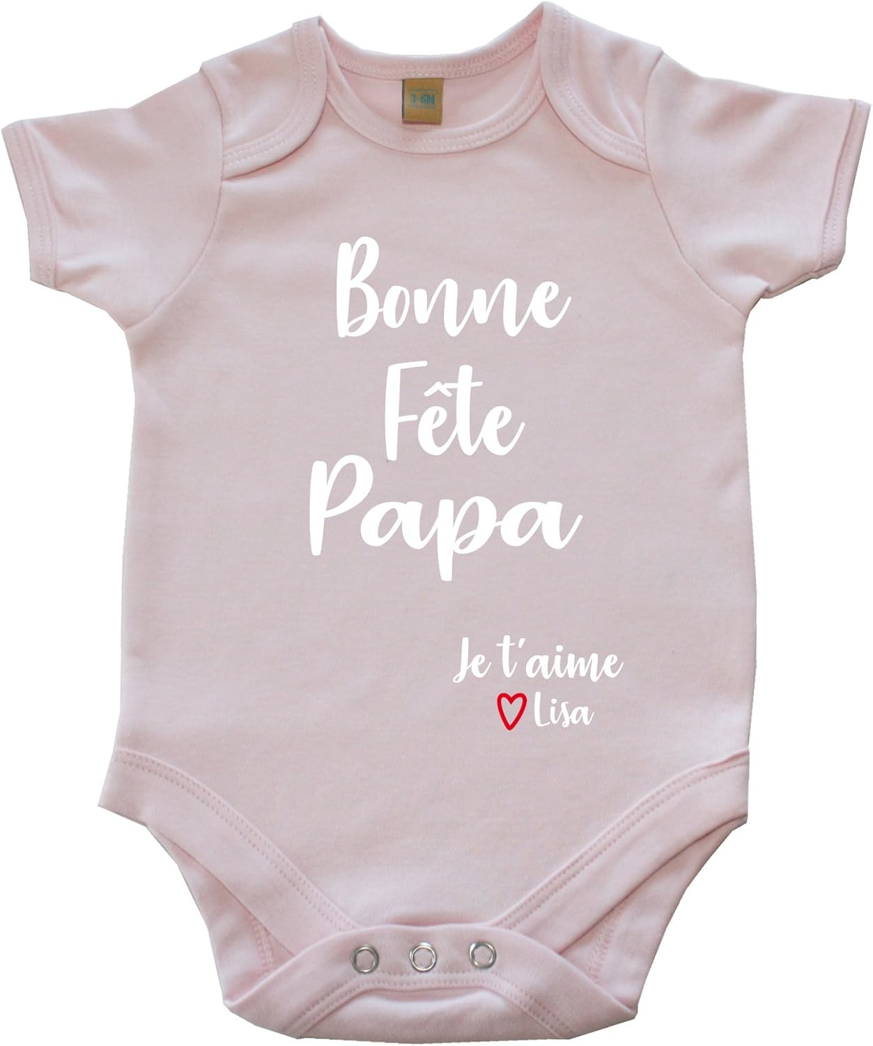 Prenom A Personnaliser Dstny Body Bebe Bonne Fete Papa Je Taime Bodys Bilkvarteret Bebe