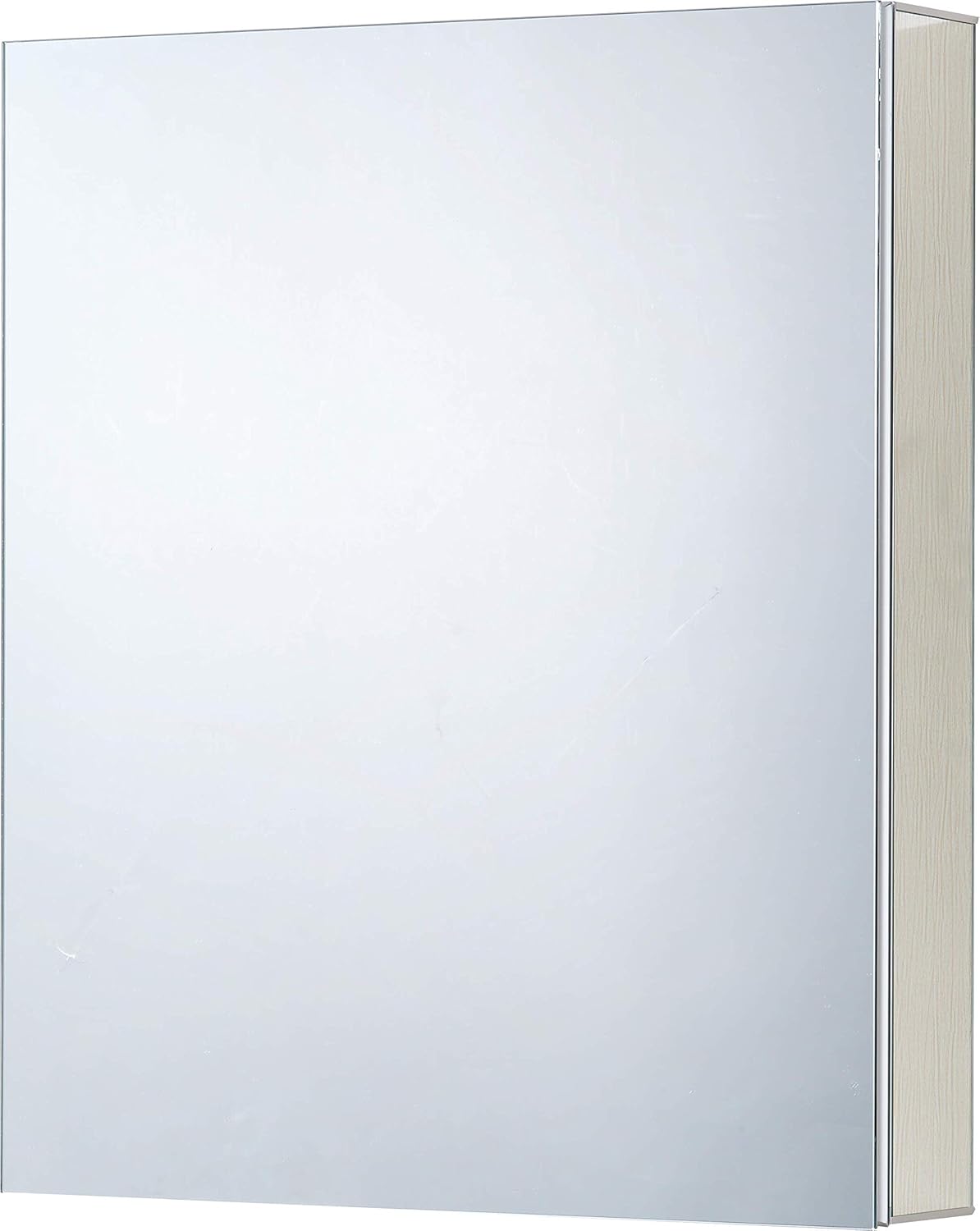 Amazon Com Bathroom Medicine Cabinet Aluminum Recessed Surface Mount 24 X 24 Right Left Hinged Mirrored Interior Home Improvement