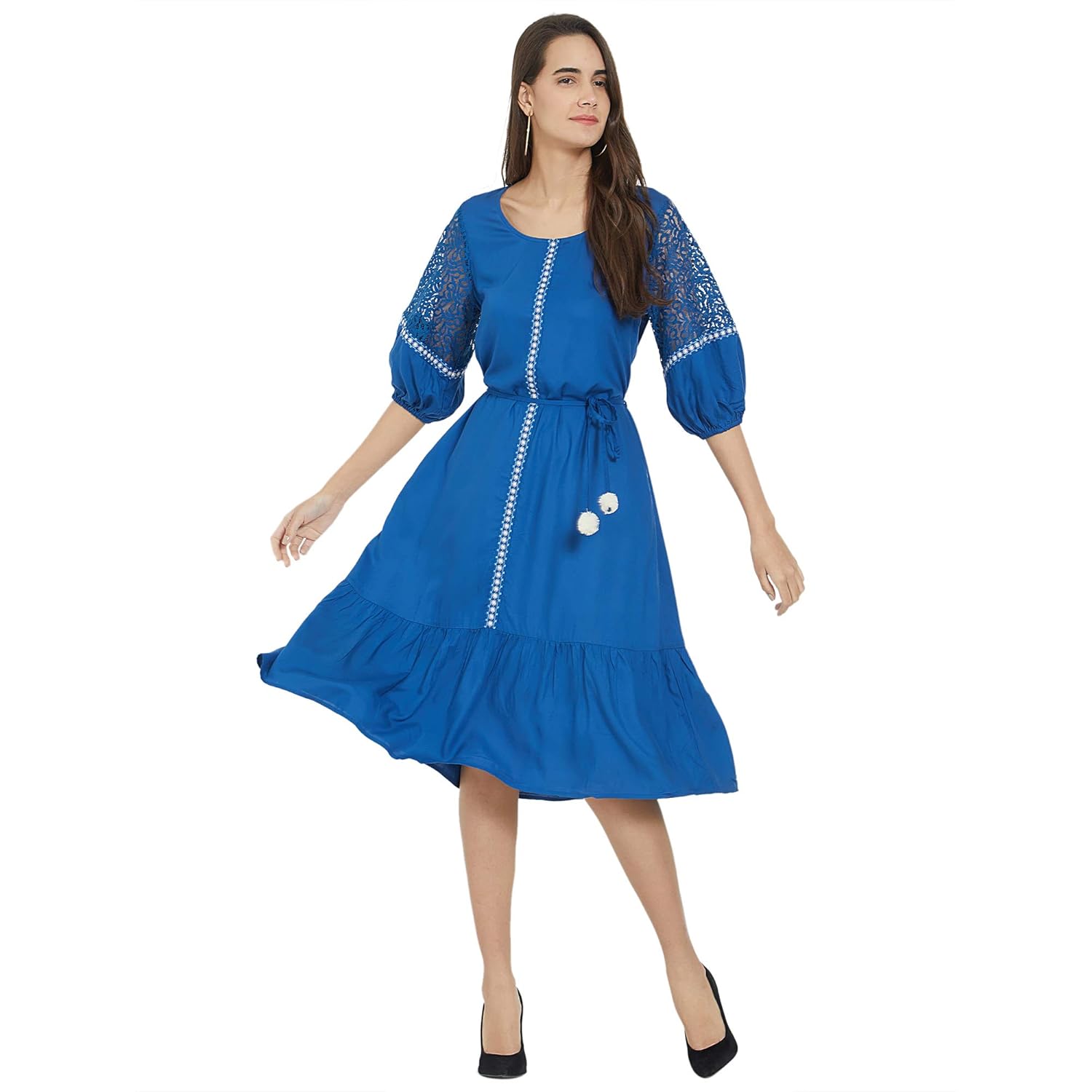 three fourth one piece dress