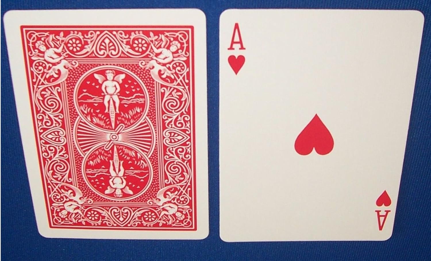 Bicycle Deck to Force (As of Heart) (Red)
