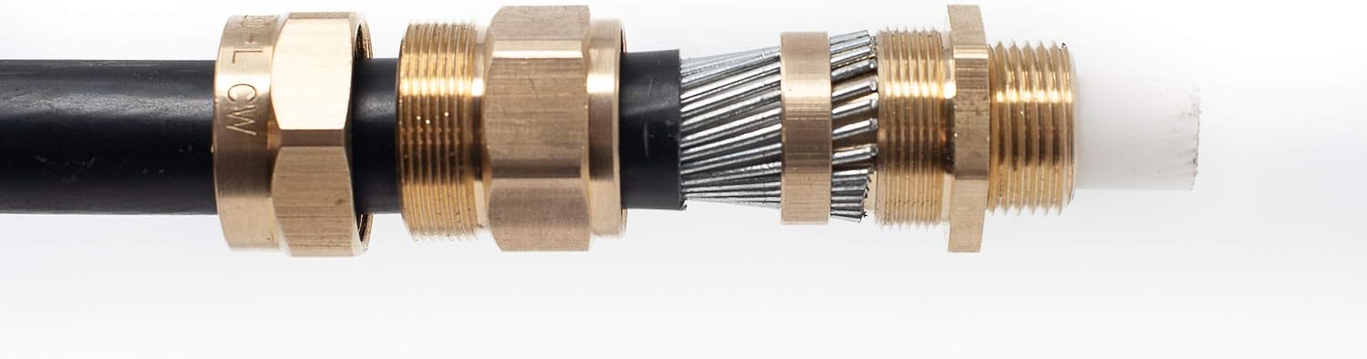 Kit of 2 CW25 Cable Glands for SWA Armoured Cable (Suitable for Outdoor Use) Ideal for Use with Outdoor Sockets and Junction Boxes (M25) - Image 4