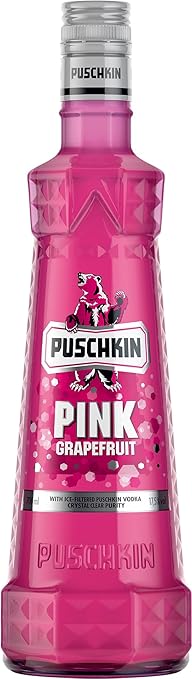 Puschkin - Pink Grapefruit Likör Vodkabasis 17,5% Vol. - 0,7l