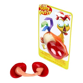 red silly putty