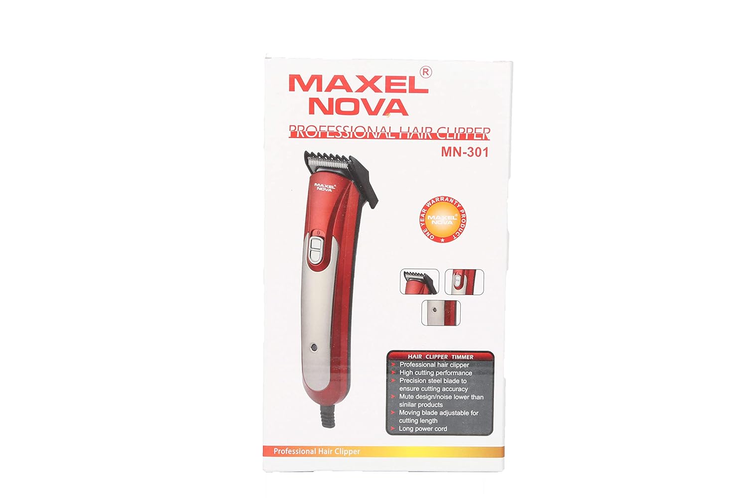 maxel nova trimmer