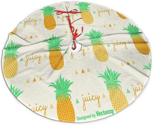 Amazon Com Ido Xmas Tree Decorations Skirts Ananas Pineapple