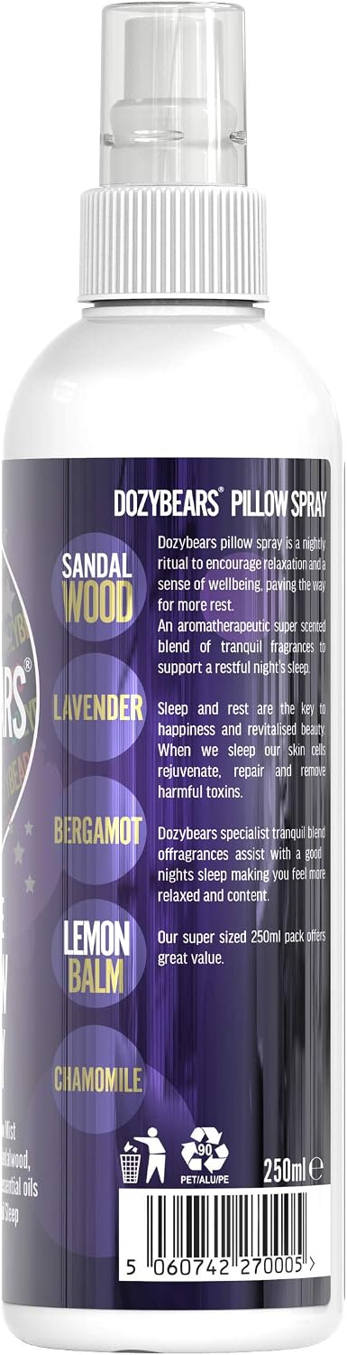 DOZYBEARS The Ultimate Bedtime Pillow Spray 250ml, 250 ml (Pack of 1) - Image 3