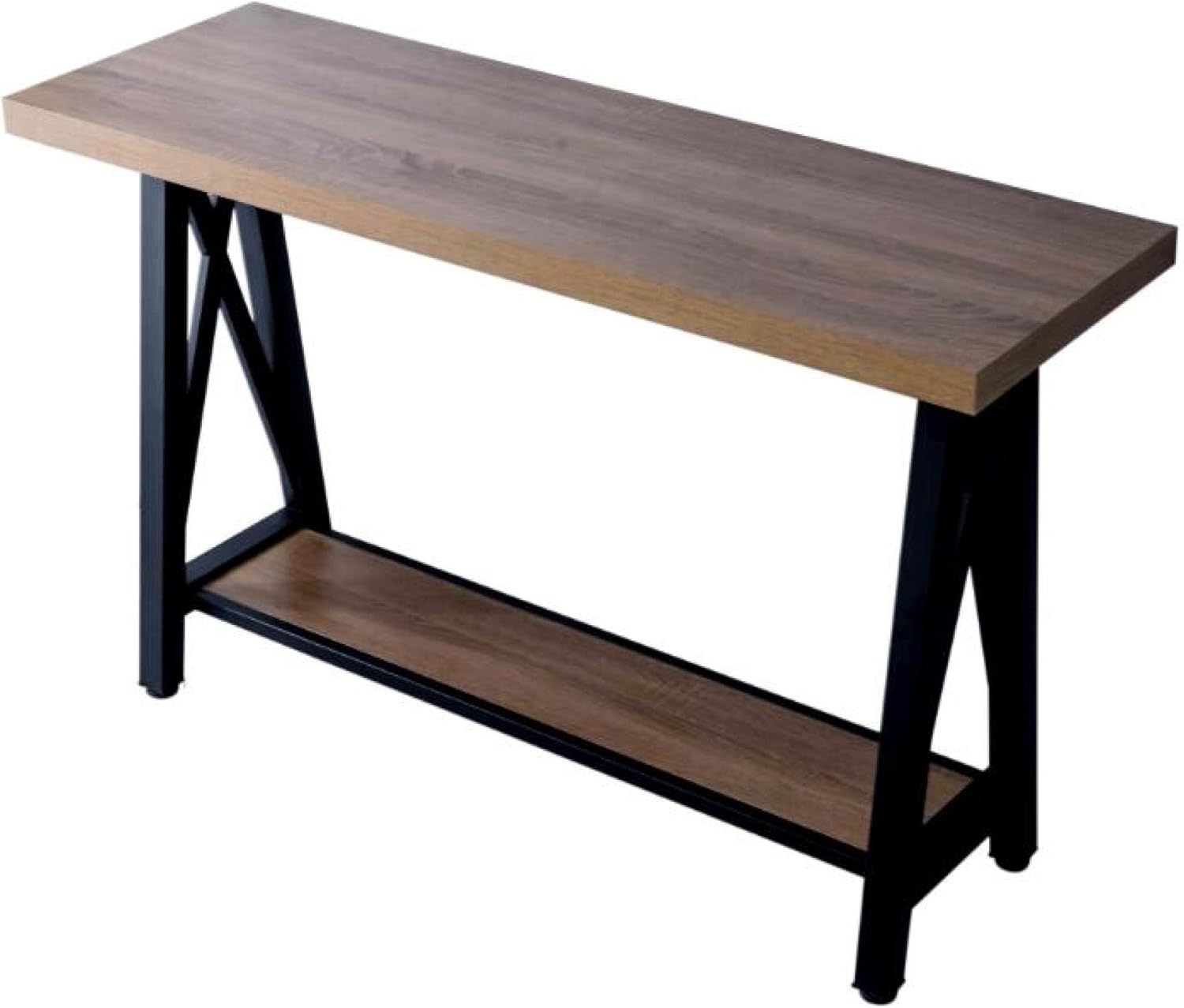 Best Ashley Abbonto Sofa Table With Console – 2 Drawers