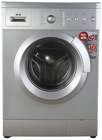 IFB 6 kg Fully-Automatic Front Loading Washing Machine (Eva Aqua SX LDT, Silver)