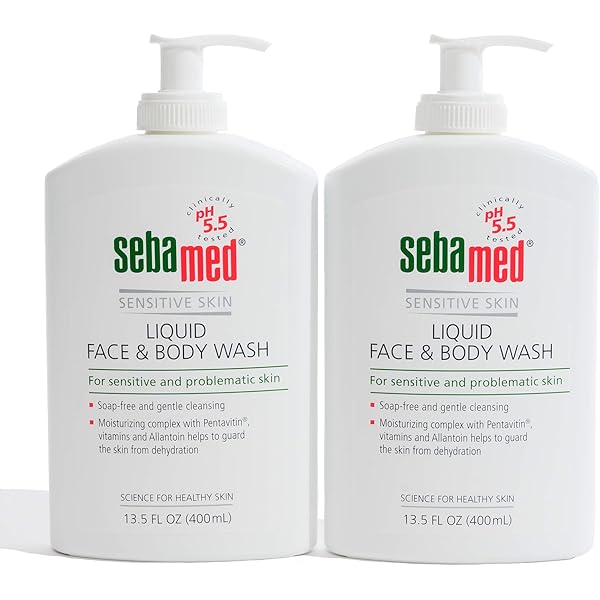 gentle body wash for sensitive skin