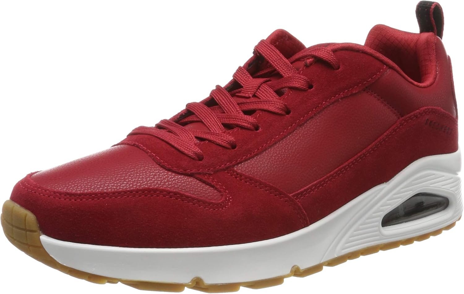 skechers red trainers