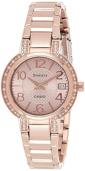 casio sheen rose gold