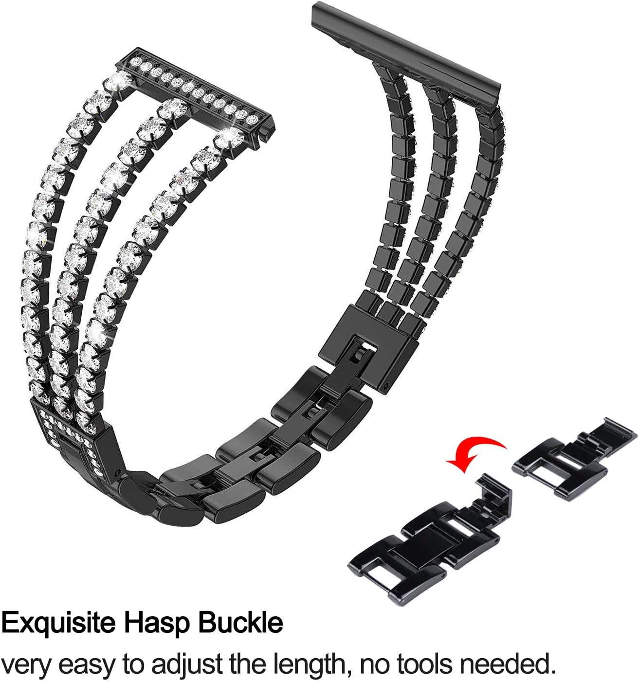 DEALELE Strap Compatible with Samsung Gear S3 / Galaxy Watch 46mm / Galaxy 3 45mm - Image 3