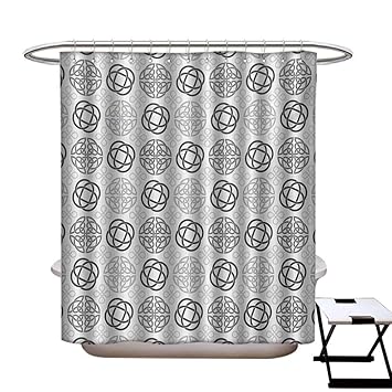 Amazon Com Blountdecor Celtic Shower Curtains 3d Digital Printing