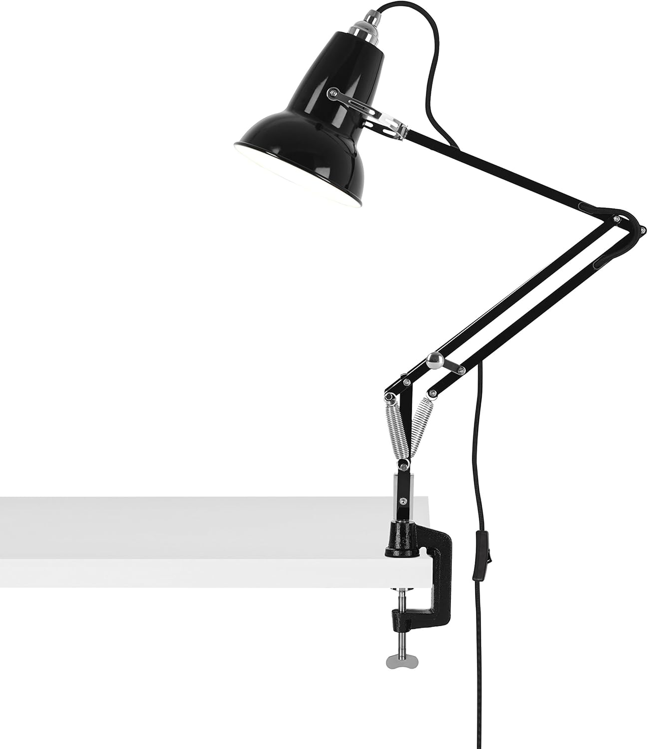 anglepoise clamp lamp