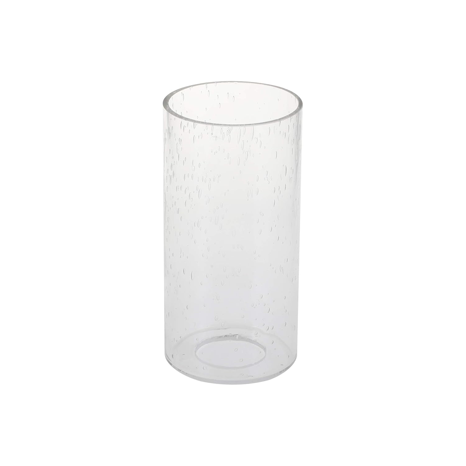 GoLucky White Cylinder Bubble Glass Shade Accessory Glass