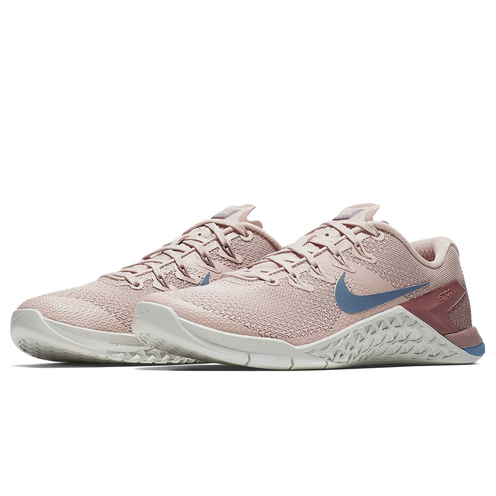Nike Women's Metcon 4 Particle Beige/Celestial Teal Ankle-High Cross Trainer Shoe - Image 3