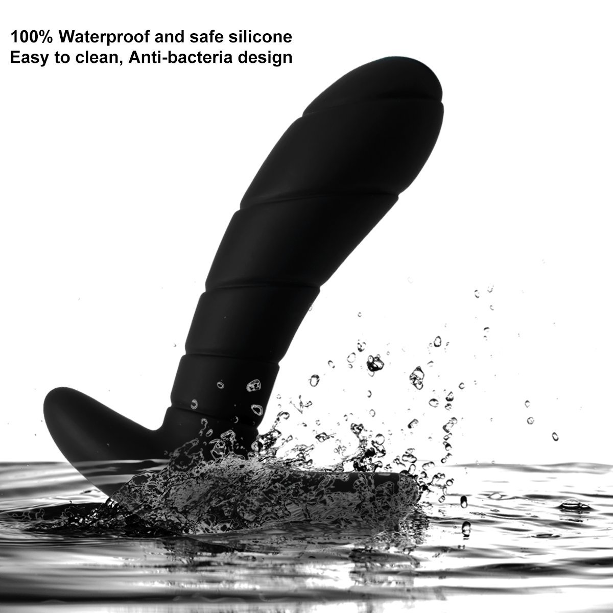 Mini Vibromasseur Stimulateur Prostate Anal Périnée Plug Anal pour Homme ou Stimulation Vaginal