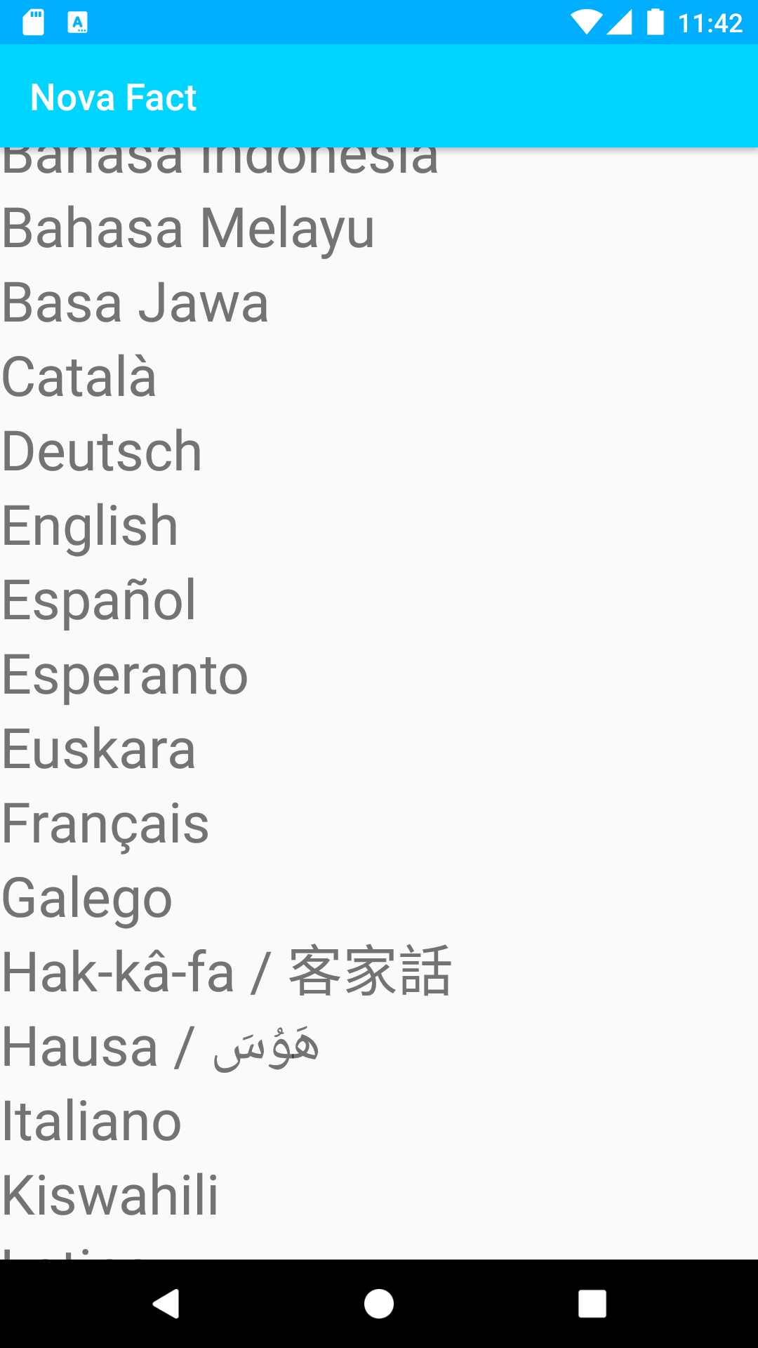 Amazon Com Nova Fact Random Facts Appstore For Android