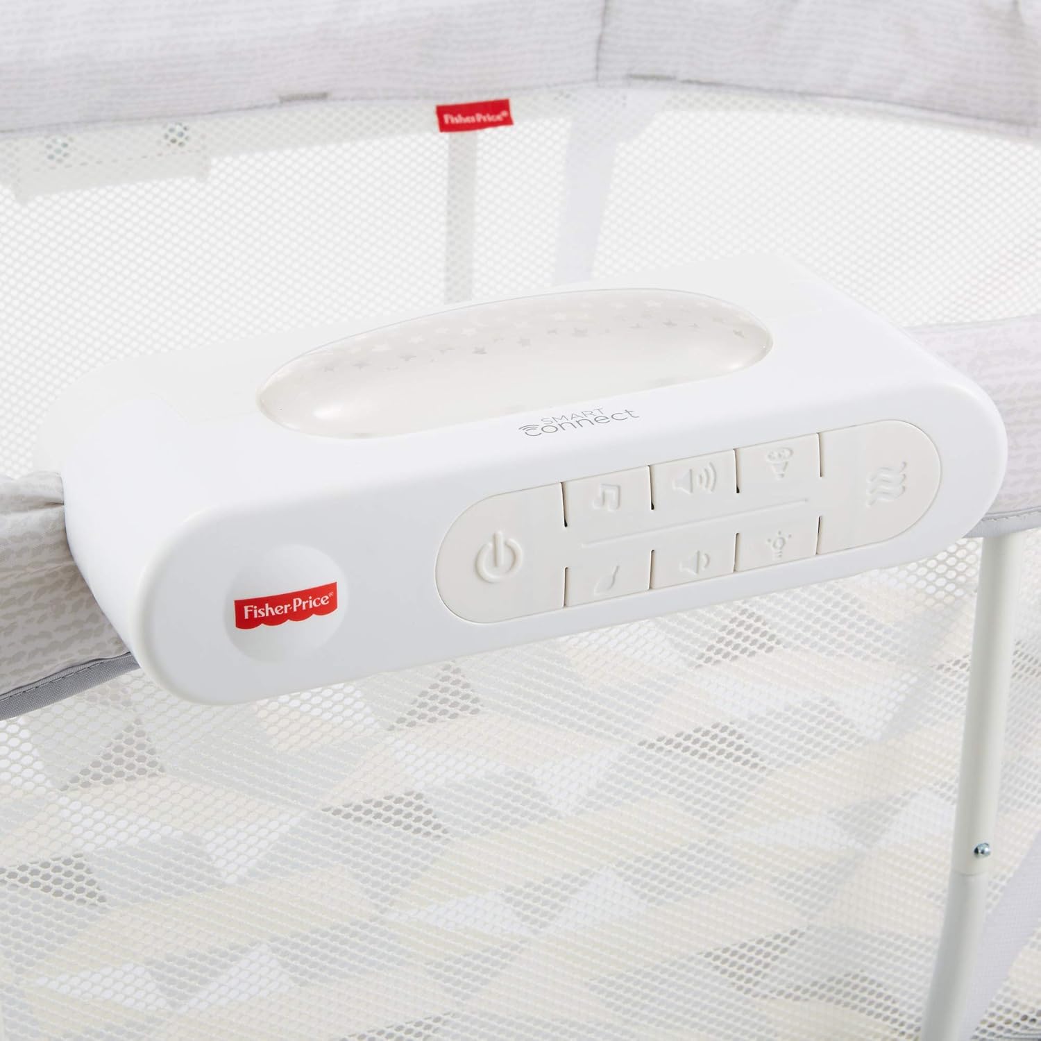 fisher price soothing motions bassinet with smart connect