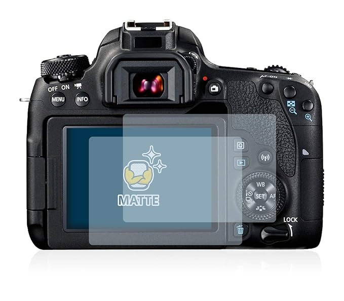 BROTECT Protector Pantalla Anti-Reflejos Compatible con Canon EOS ...