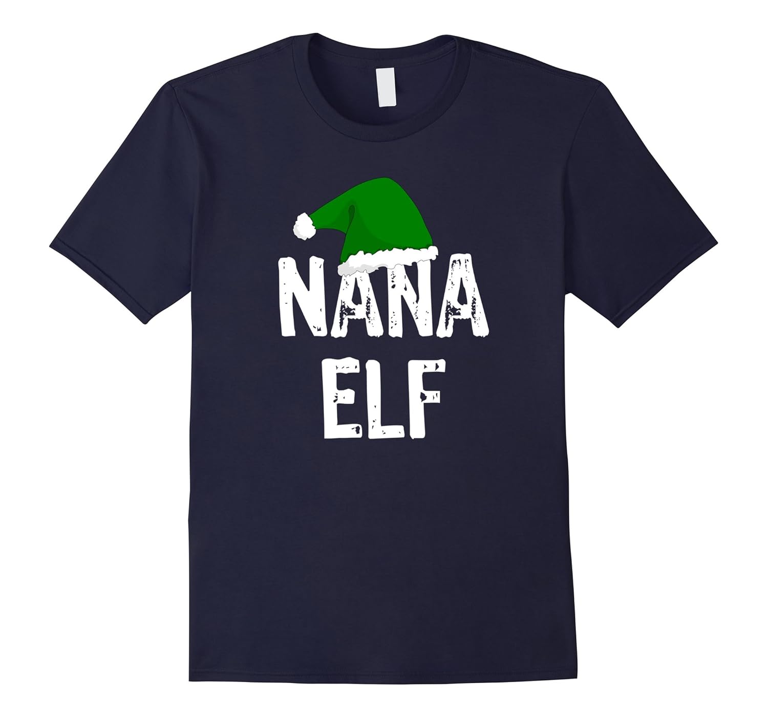 Nana Elf Matching Christmas Pajamas Shirt-ANZ