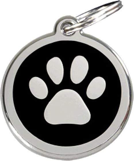 Medaille Chien Empreinte Patte Pour Chien Mini Ou Toy Ou