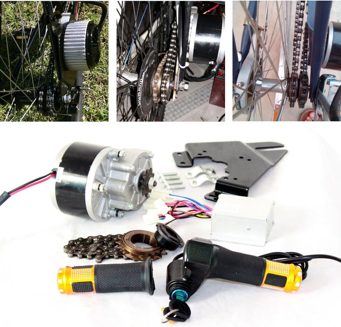 electric motor and battery for bicycle