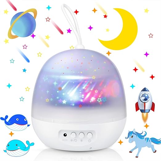 Veilleuse Enfant Projecteur Homealexa Lampe De Projection 4 En 1 Bebe Etoile Lampe Lampe De Projecteur Ocean De Projection Nuit Etoilee Rotative Nuit Romantique Lampe Bebe Enfant Chambre Salon Amazon Fr Luminaires
