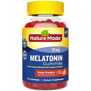 Amazon.com: Nature Made Melatonina 10 mg Gummies, 70 Count ...