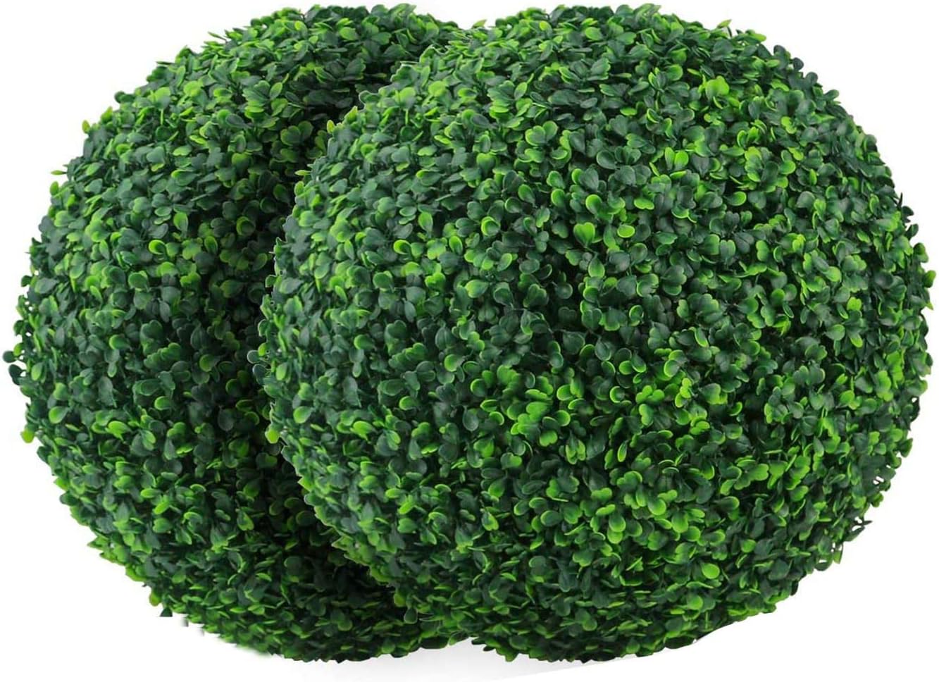 Binchil 2 PCS 15.7 Inch Artificial Plant Topiary Ball Faux