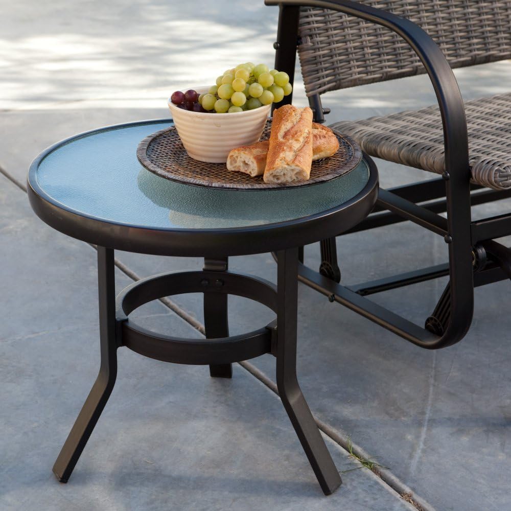 Best outdoor round side table