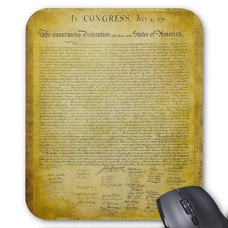 Declaration of Independence Mousepad