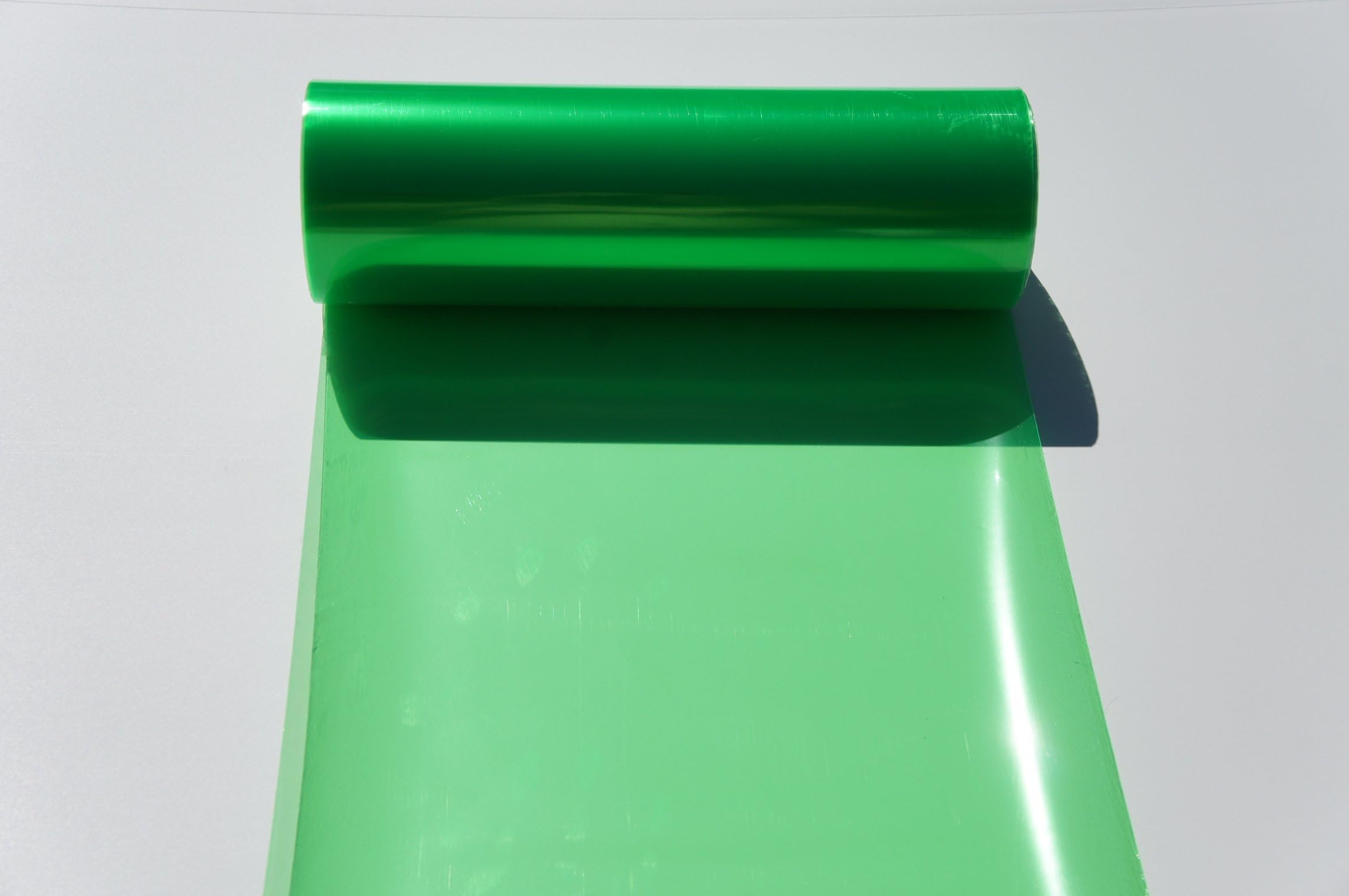 Headlights, Tail Lights, Fog Lights Tint Vinyl Film, Self Adhesive (Small 12''X48'', JDM Green)