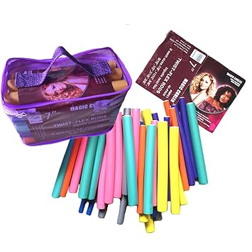 Amazon Com Rods 42pcs Set 7 Styles Hair Curler Rollers Spiral