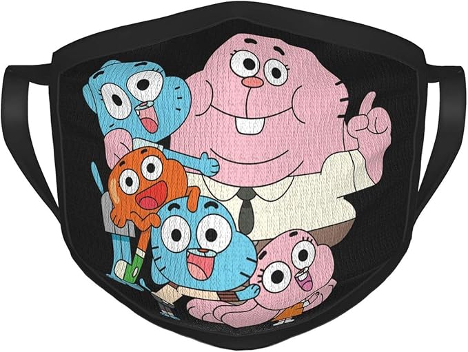 The Amazing World of Gumball Face Mask Reusable Fashion Balaclava ...