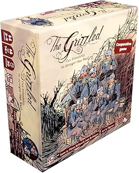 CMON Limited Grizzled The Board Game, Multi Color