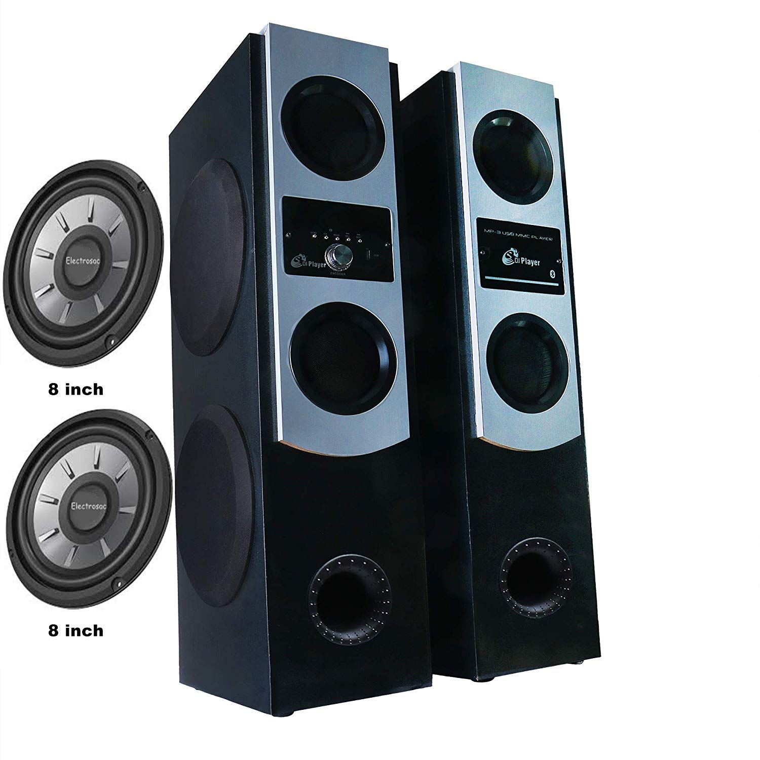 bass tower speakers